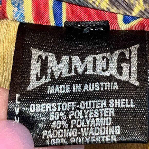 VINTAGE 80's MEN'S EMMEGI MADE IN AUSTRIA SKI SNOWBOARD OVERSIZED PUFFER JACKET - Picture 11 of 15